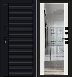 Товар Дверь Браво Лайнер-3 Total Black/Off-white DIS006767